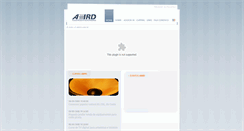 Desktop Screenshot of abird.com.br