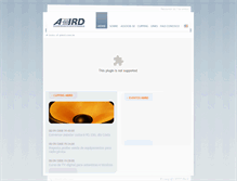 Tablet Screenshot of abird.com.br